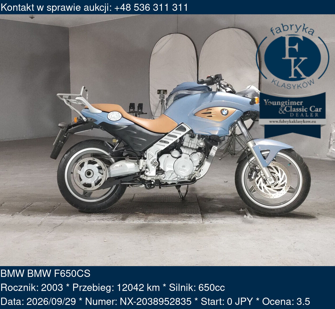 BMW BMW F650CS 2003 - zdjęcie 2