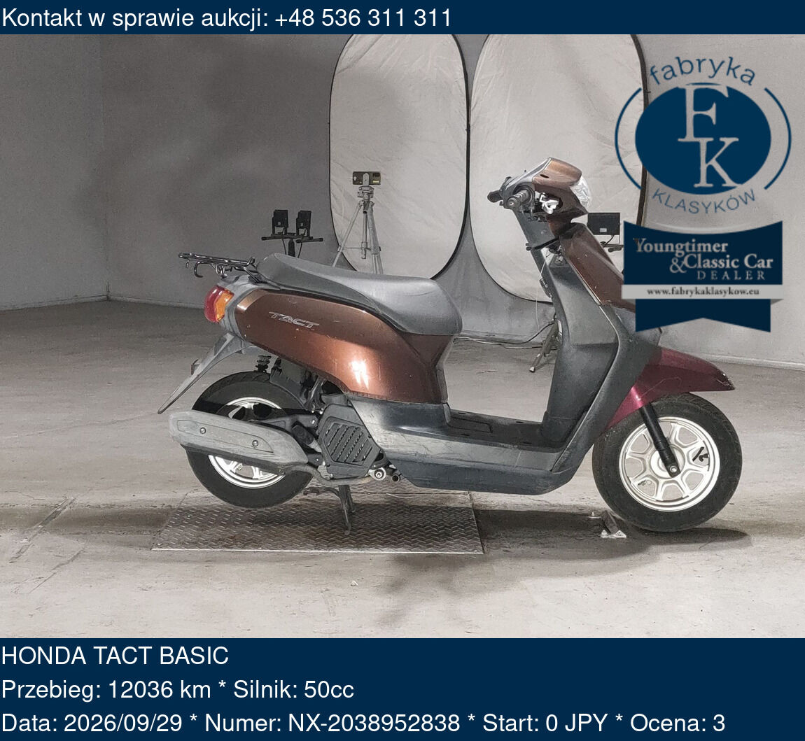HONDA TACT BASIC  - zdjęcie 2