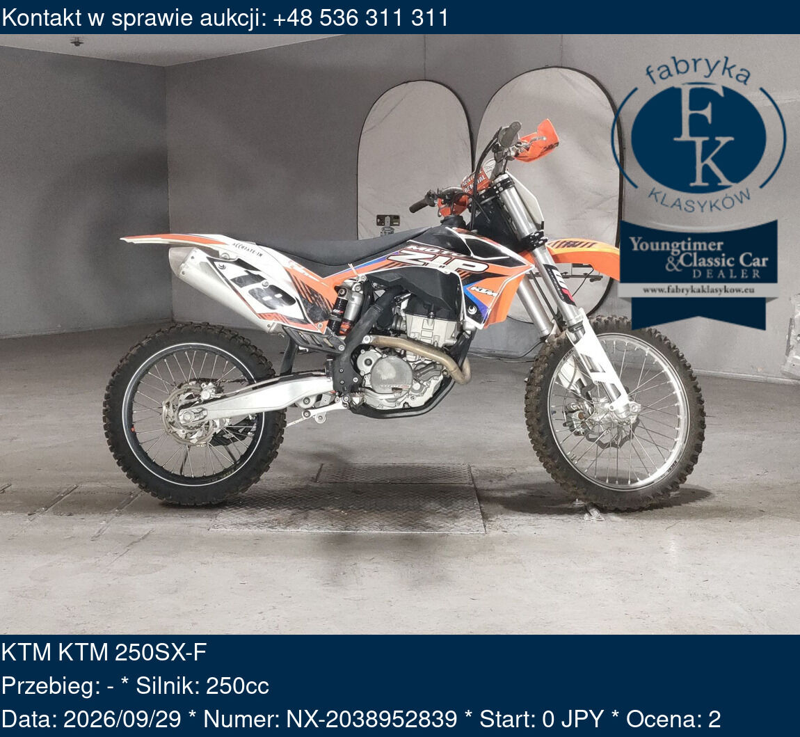 KTM KTM 250SX-F  - zdjęcie 2