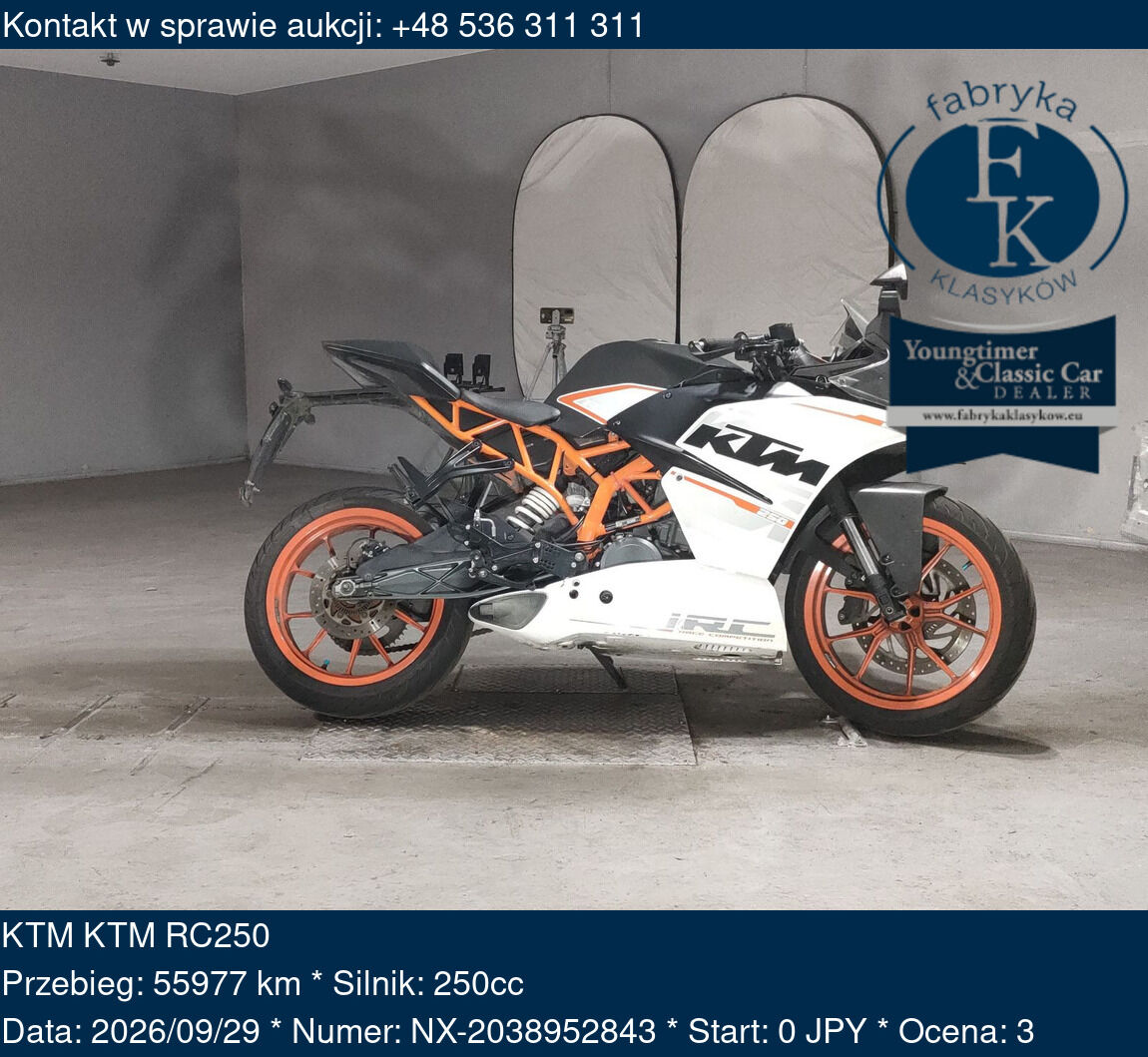 KTM KTM RC250  - zdjęcie 2