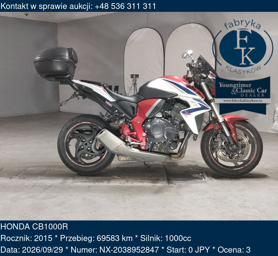 HONDA CB1000R 2015 - zdjęcie 2