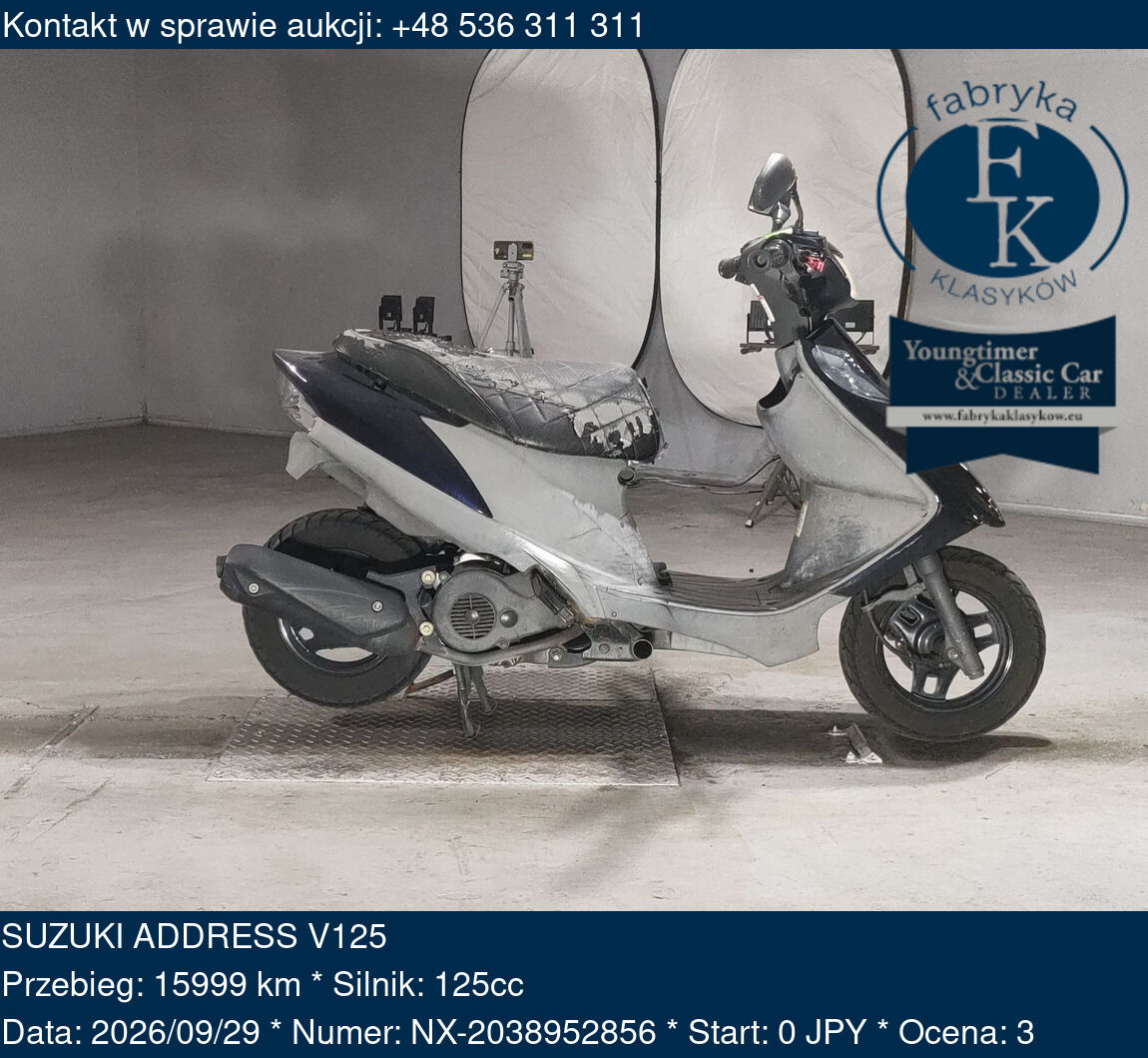 SUZUKI ADDRESS V125  - zdjęcie 2
