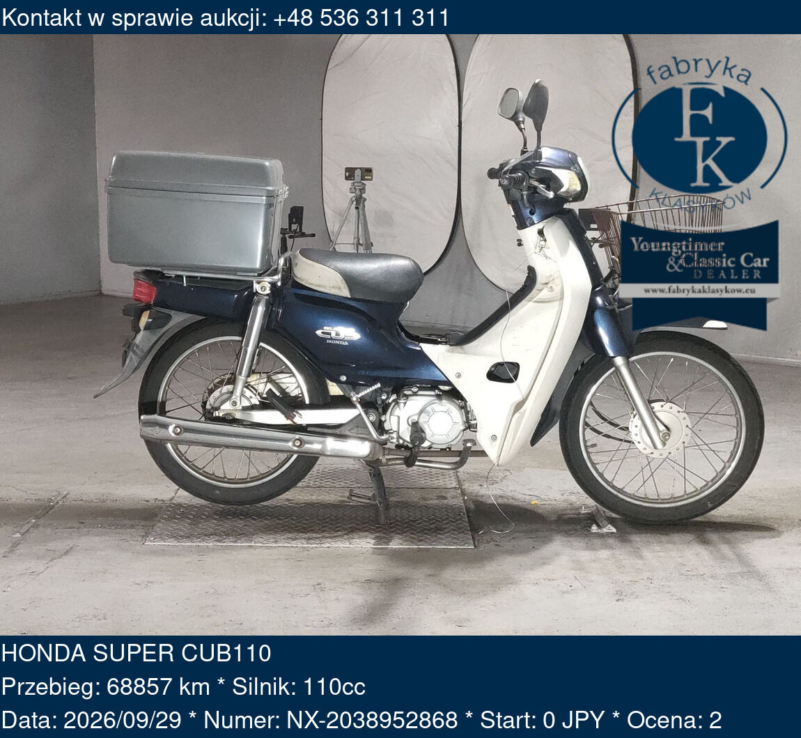 HONDA SUPER CUB110  - zdjęcie 2