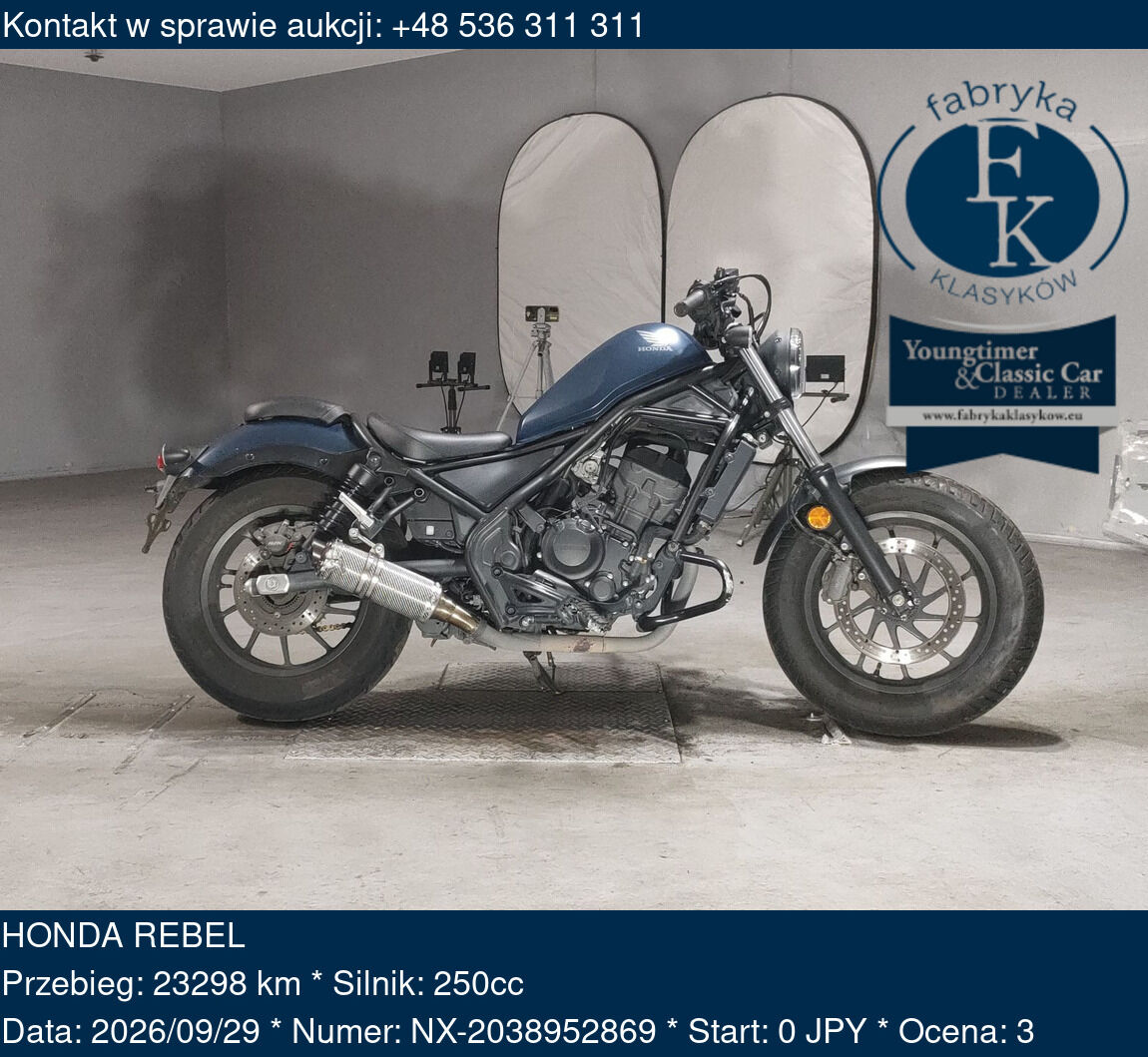 HONDA REBEL - zdjęcie 2
