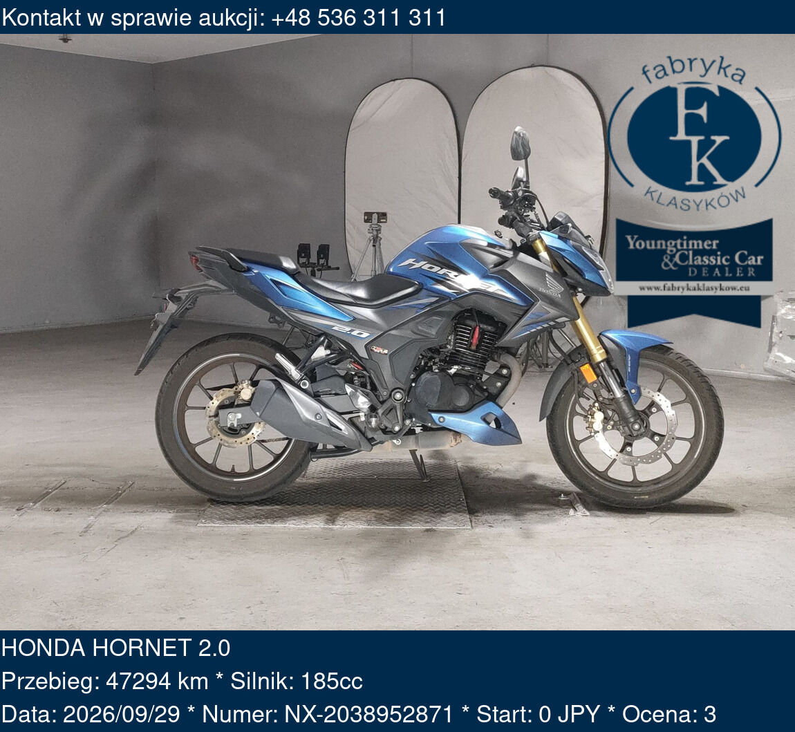 HONDA HORNET 2.0  - zdjęcie 2