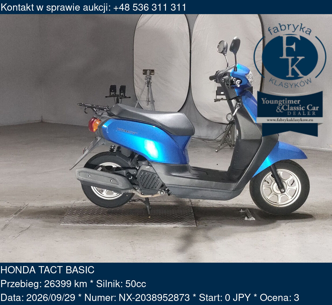 HONDA TACT BASIC  - zdjęcie 2