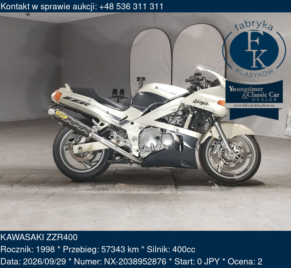 KAWASAKI ZZR400 1998 - zdjęcie 2