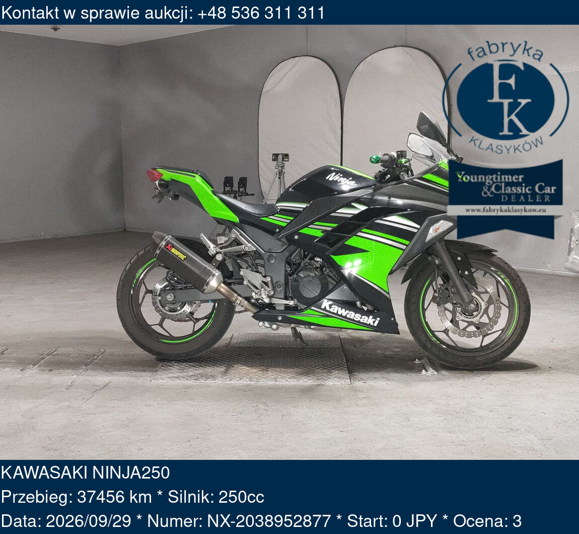 KAWASAKI NINJA250  - zdjęcie 2
