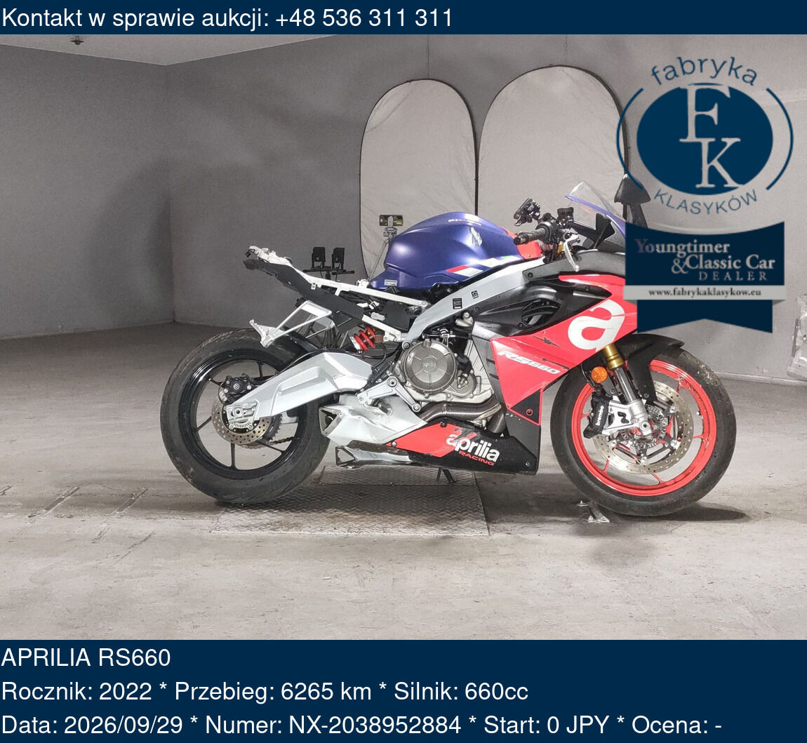 APRILIA RS660 2022 - zdjęcie 2