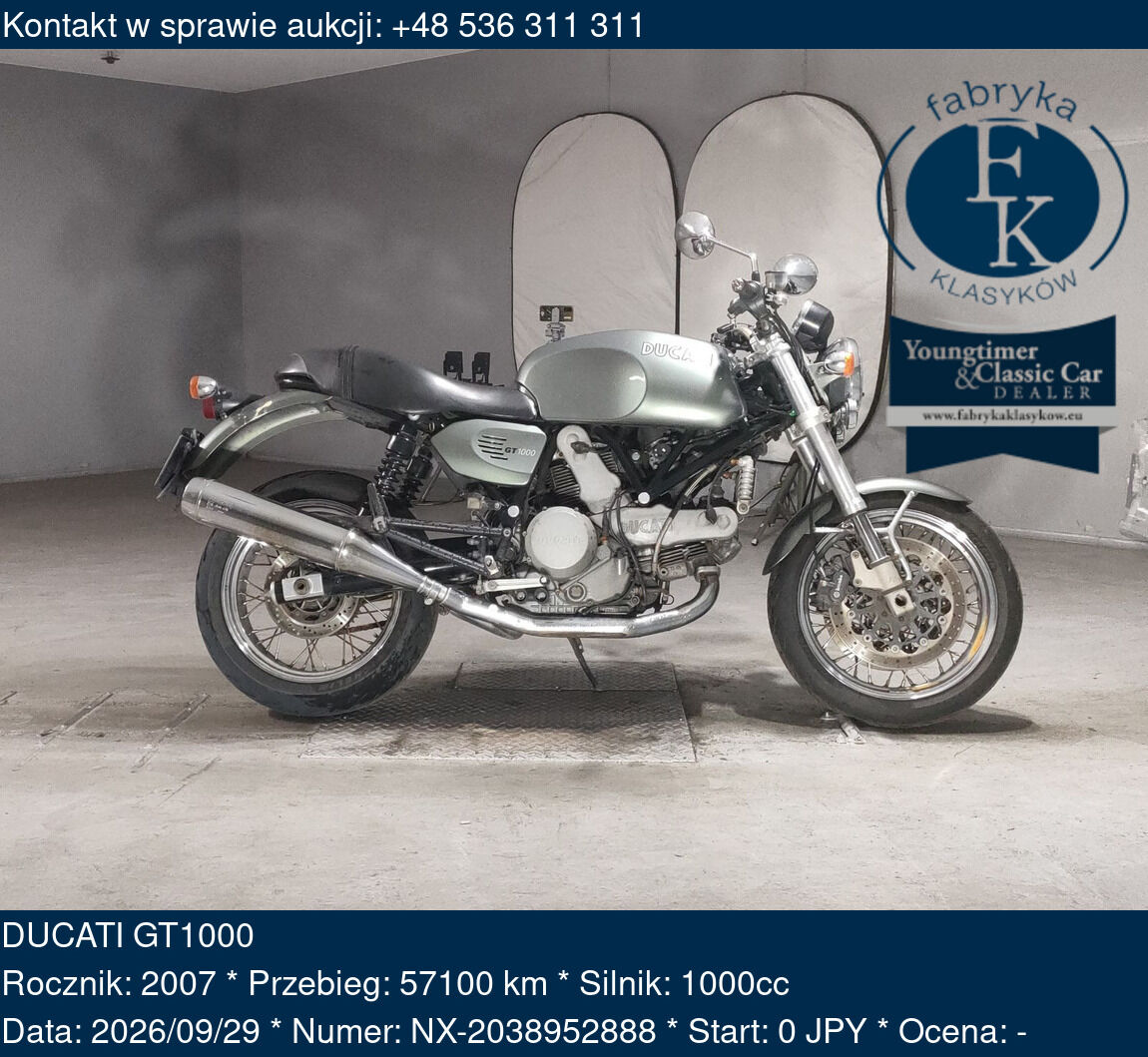 DUCATI GT1000 2007 - zdjęcie 2