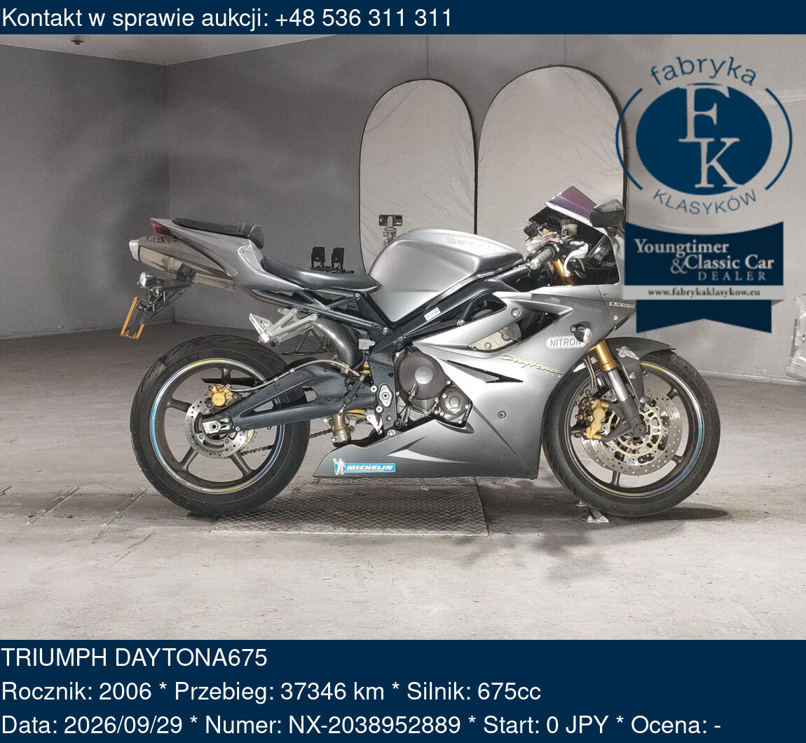 TRIUMPH DAYTONA675 2006 - zdjęcie 2