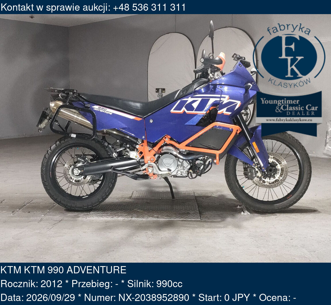 KTM KTM 990 ADVENTURE 2012 - zdjęcie 2