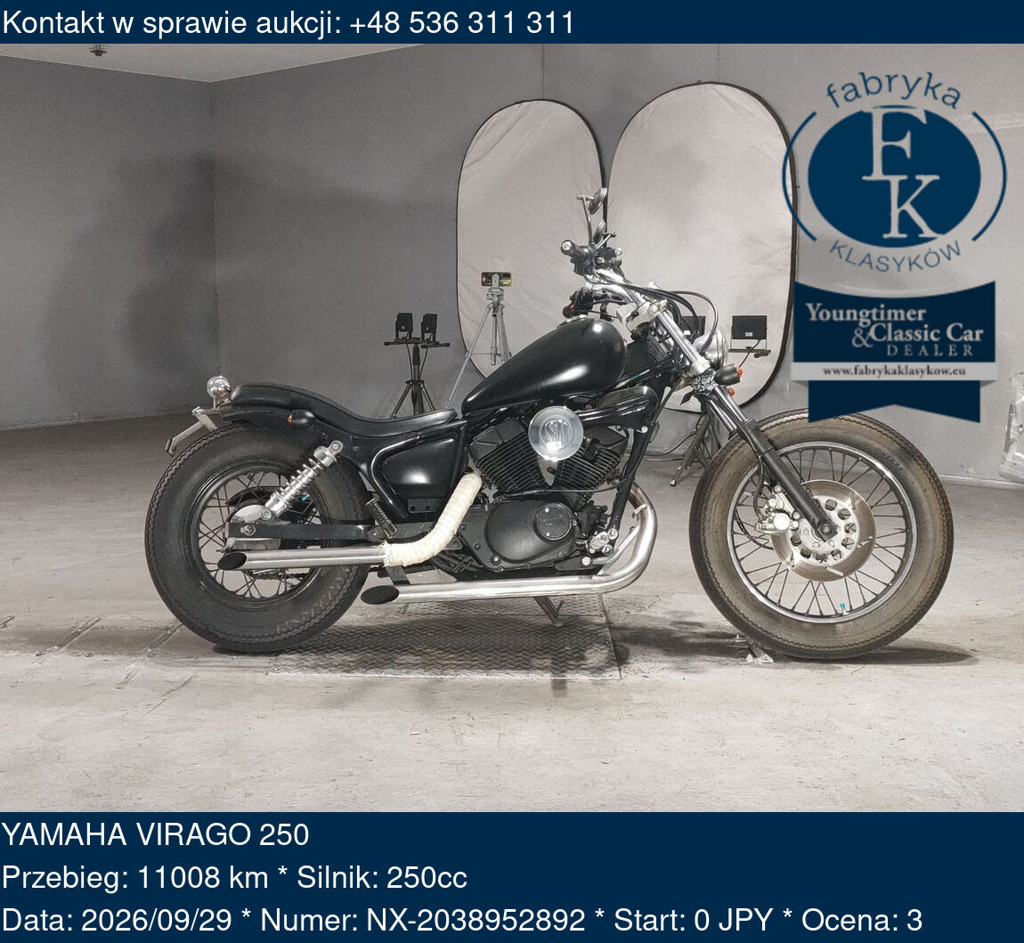 YAMAHA VIRAGO 250  - zdjęcie 2