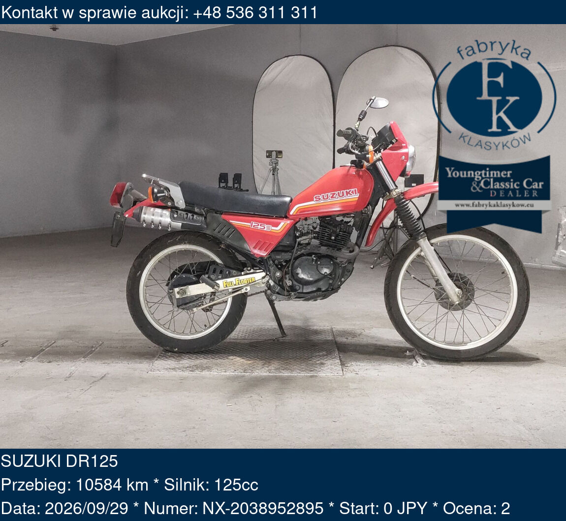 SUZUKI DR125  - zdjęcie 2
