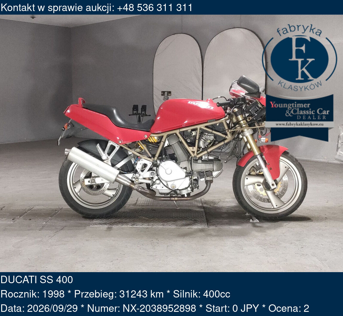 DUCATI SS 400 1998 - zdjęcie 2