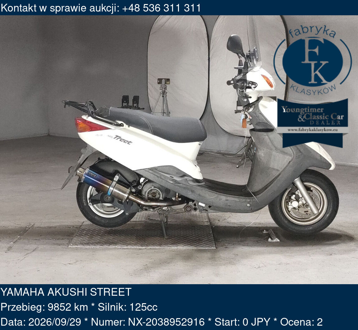 YAMAHA AKUSHI STREET  - zdjęcie 2