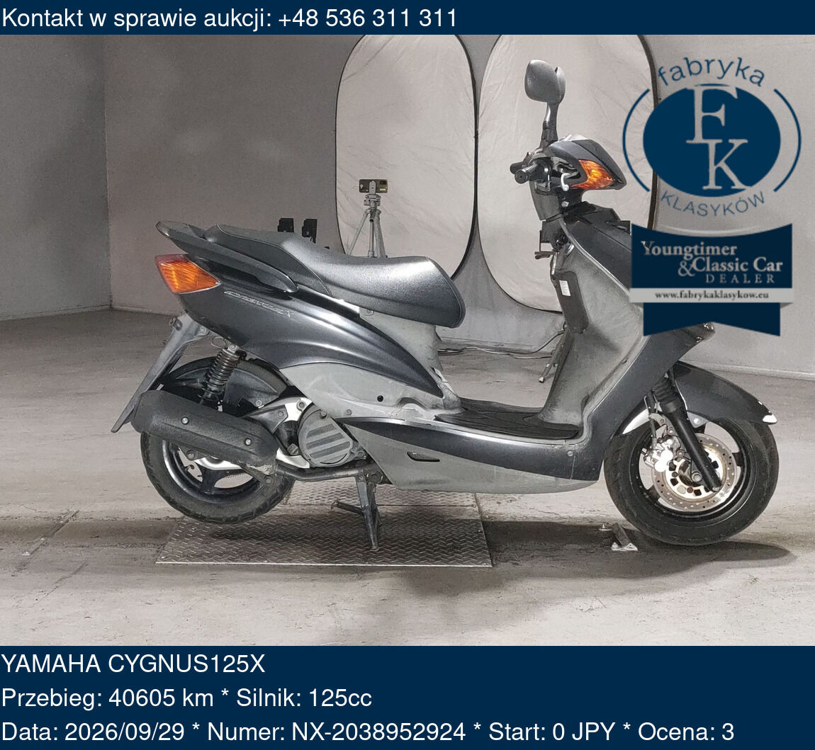 YAMAHA CYGNUS125X  - zdjęcie 2