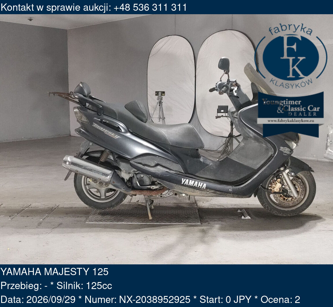 YAMAHA MAJESTY 125  - zdjęcie 2