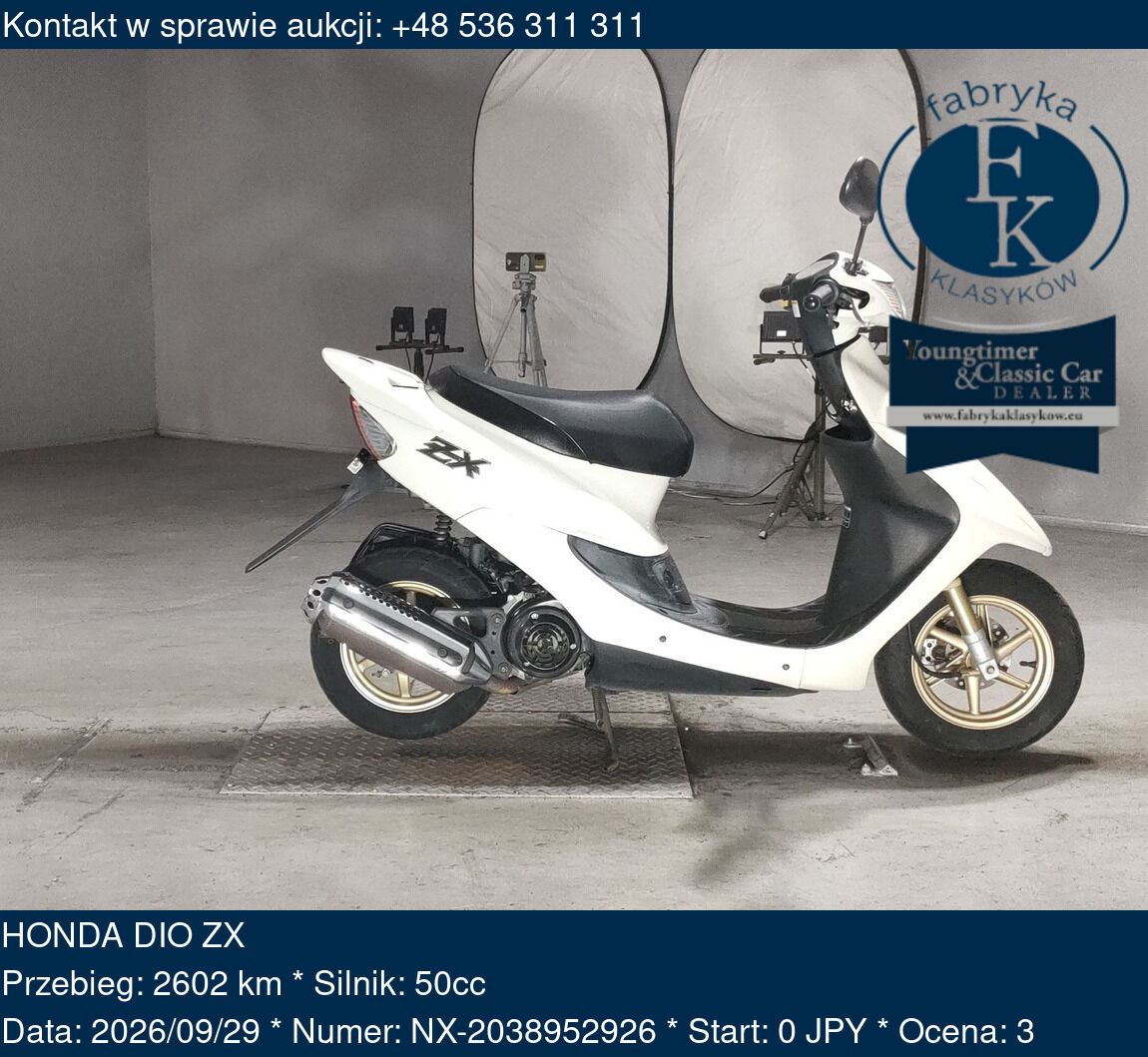 HONDA DIO ZX  - zdjęcie 2