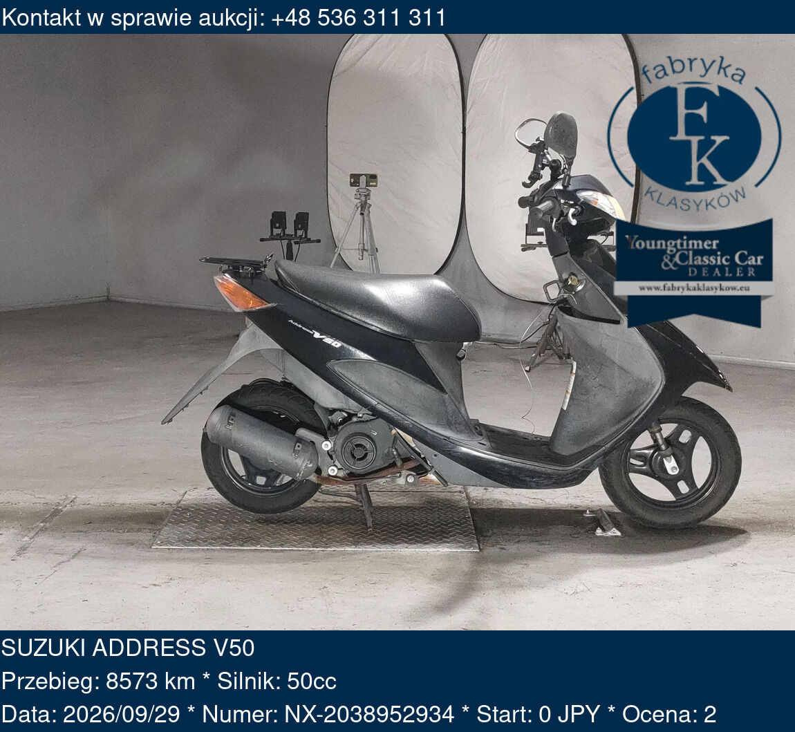 SUZUKI ADDRESS V50  - zdjęcie 2