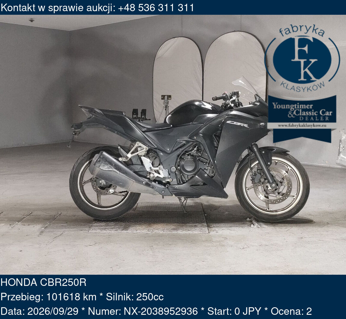HONDA CBR250R  - zdjęcie 2