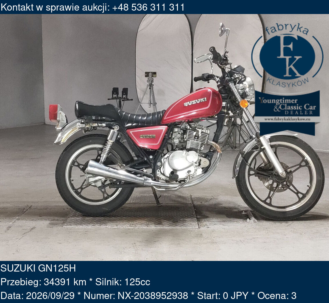 SUZUKI GN125H  - zdjęcie 2