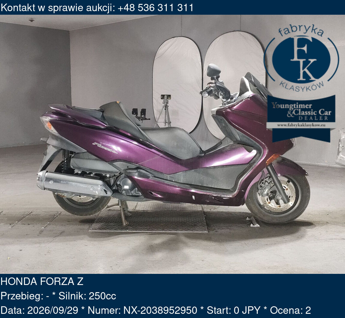 HONDA FORZA Z - zdjęcie 2