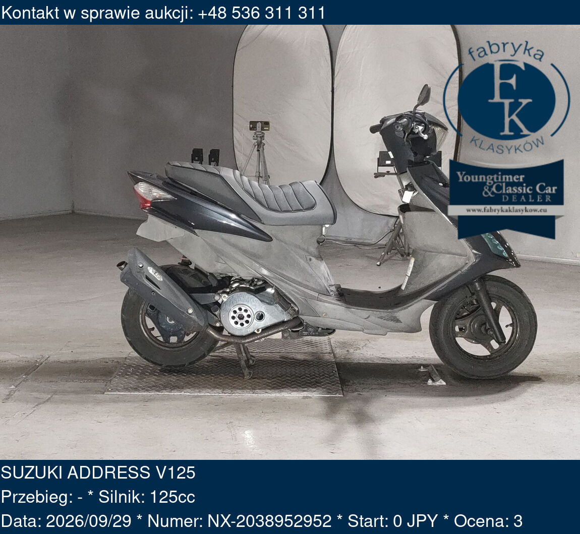 SUZUKI ADDRESS V125  - zdjęcie 2