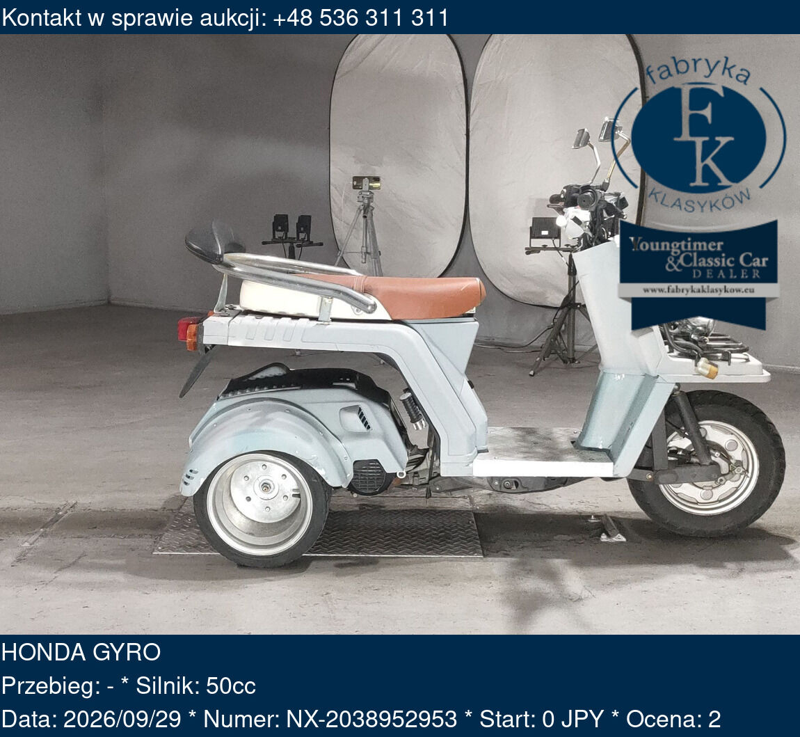 HONDA GYRO  - zdjęcie 2