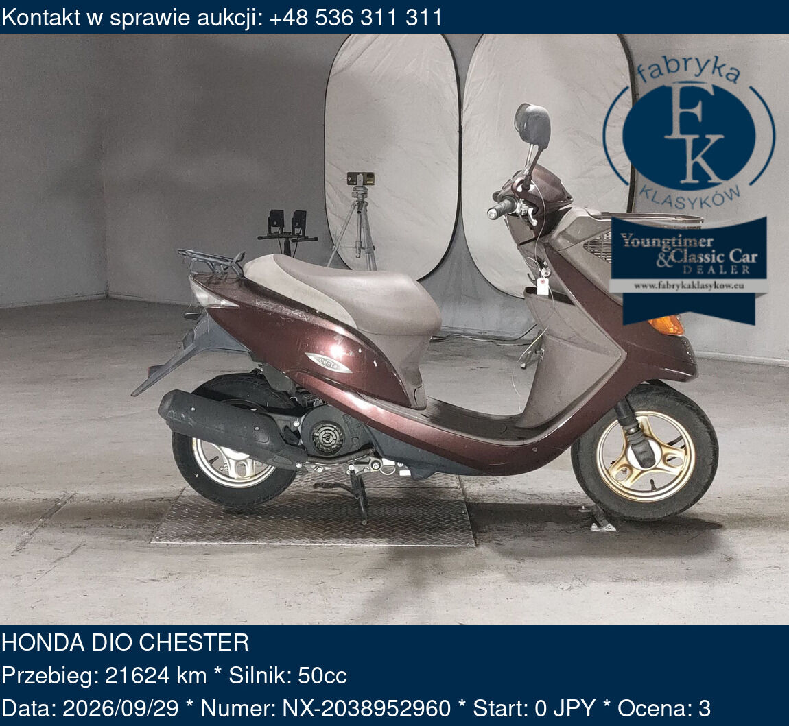 HONDA DIO CHESTER  - zdjęcie 2