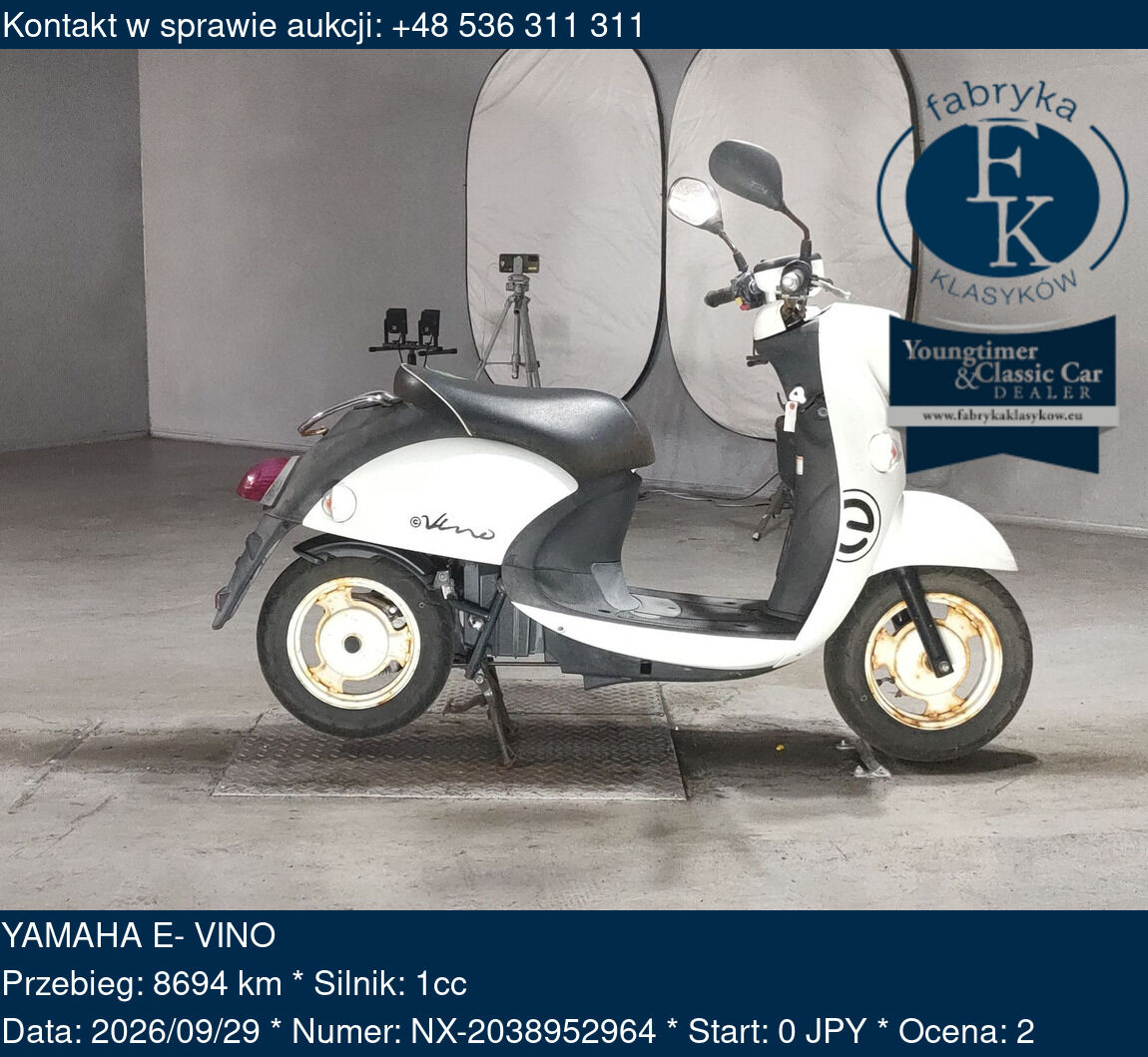 YAMAHA E- VINO - zdjęcie 2