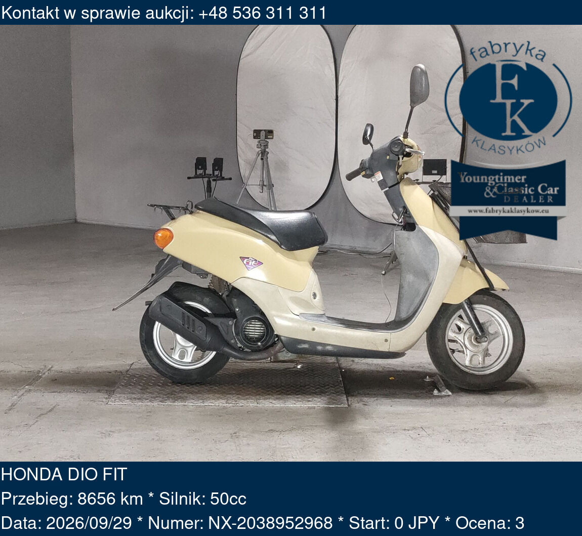 HONDA DIO FIT - zdjęcie 2
