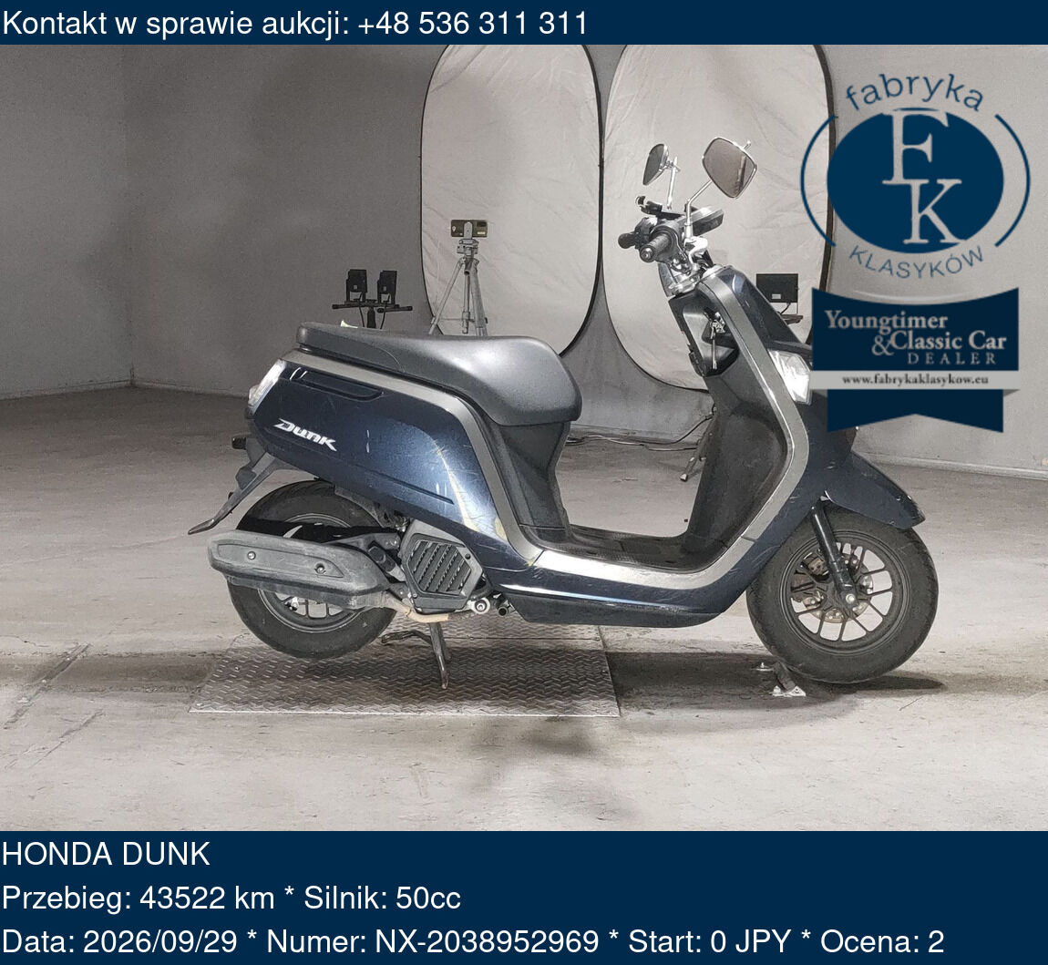 HONDA DUNK - zdjęcie 2