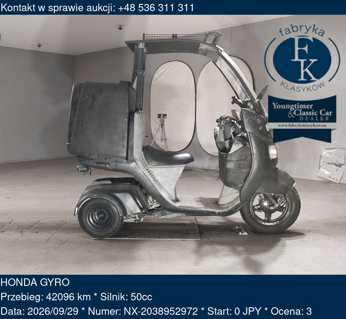 HONDA GYRO  - zdjęcie 2