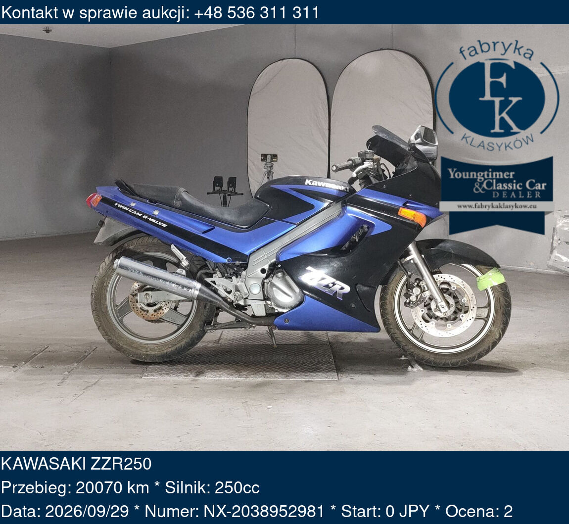 KAWASAKI ZZR250 - zdjęcie 2