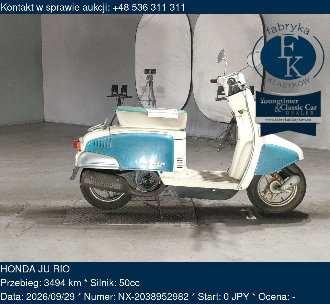 HONDA JU RIO  - zdjęcie 2