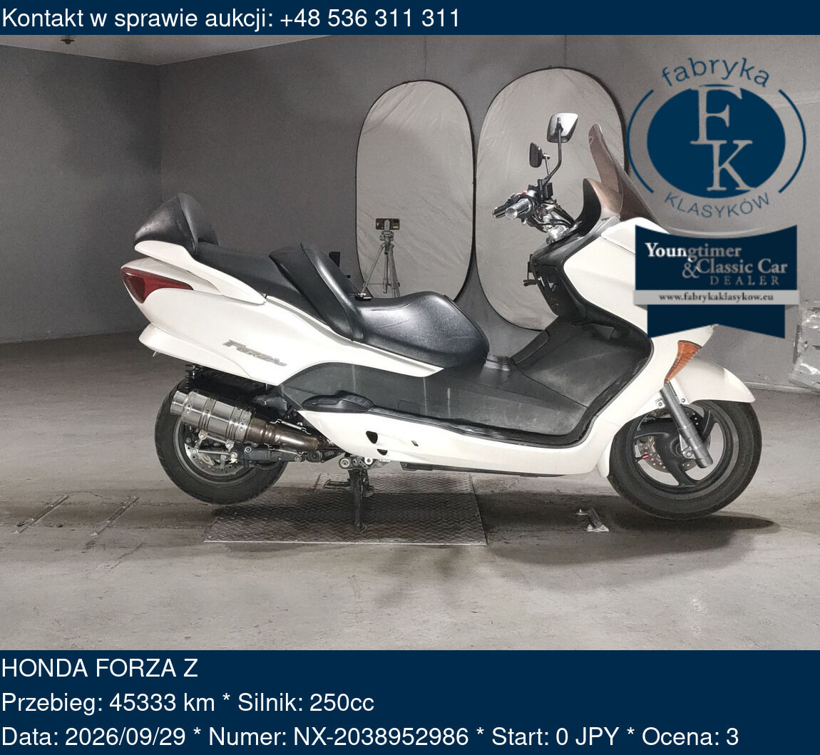 HONDA FORZA Z - zdjęcie 2
