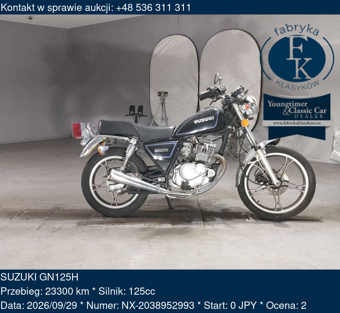 SUZUKI GN125H  - zdjęcie 2