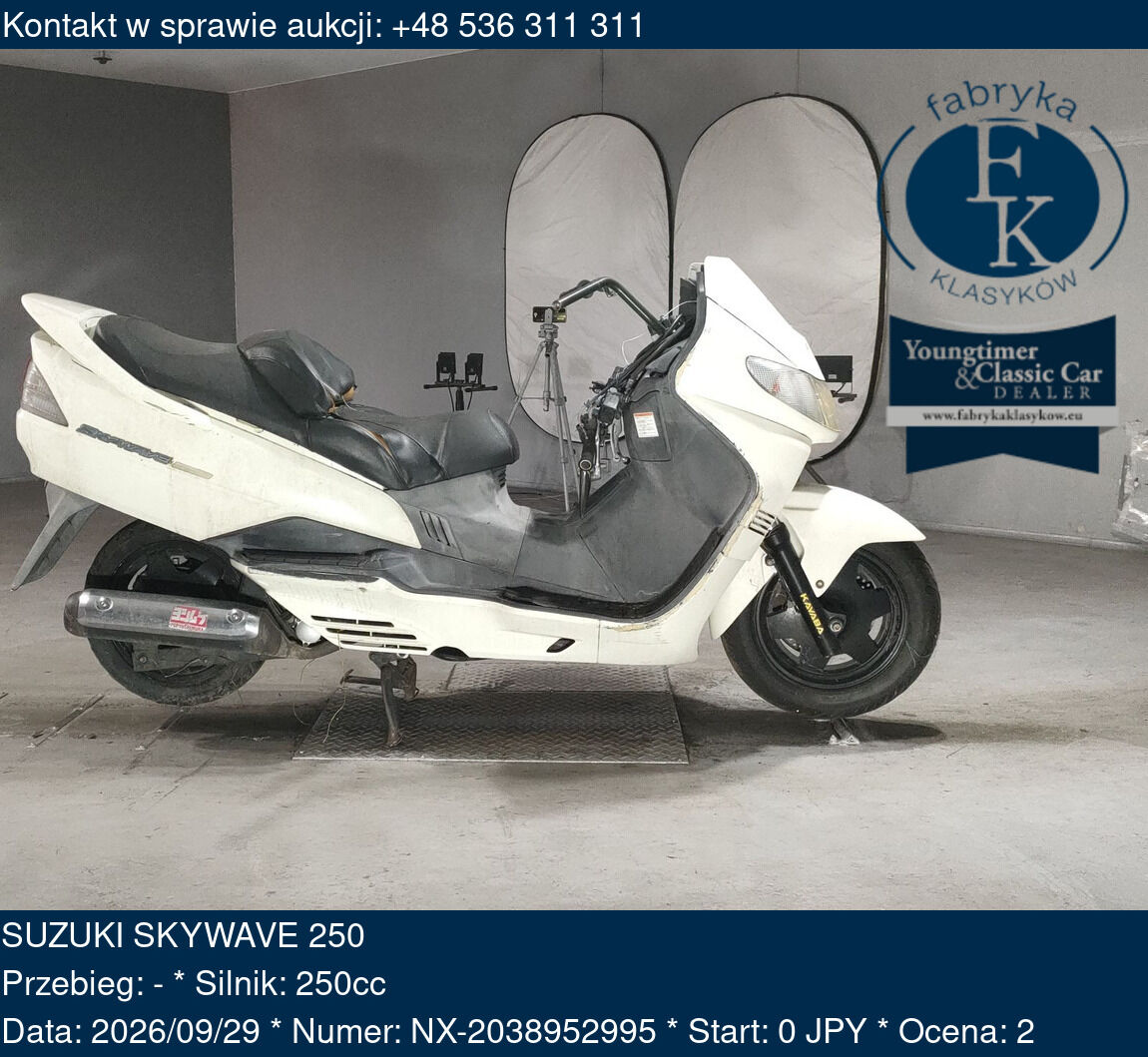 SUZUKI SKYWAVE 250  - zdjęcie 2