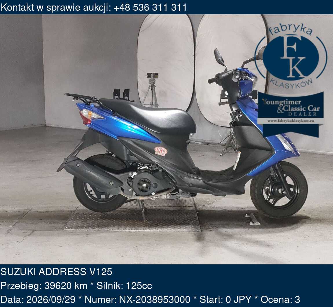 SUZUKI ADDRESS V125  - zdjęcie 2