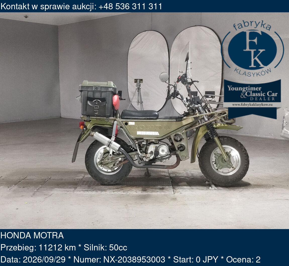 HONDA MOTRA  - zdjęcie 2