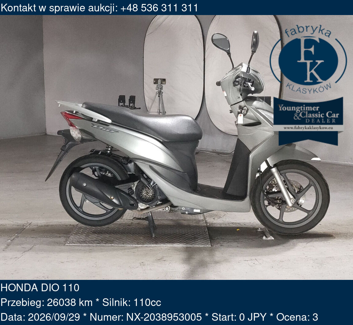 HONDA DIO 110 - zdjęcie 2