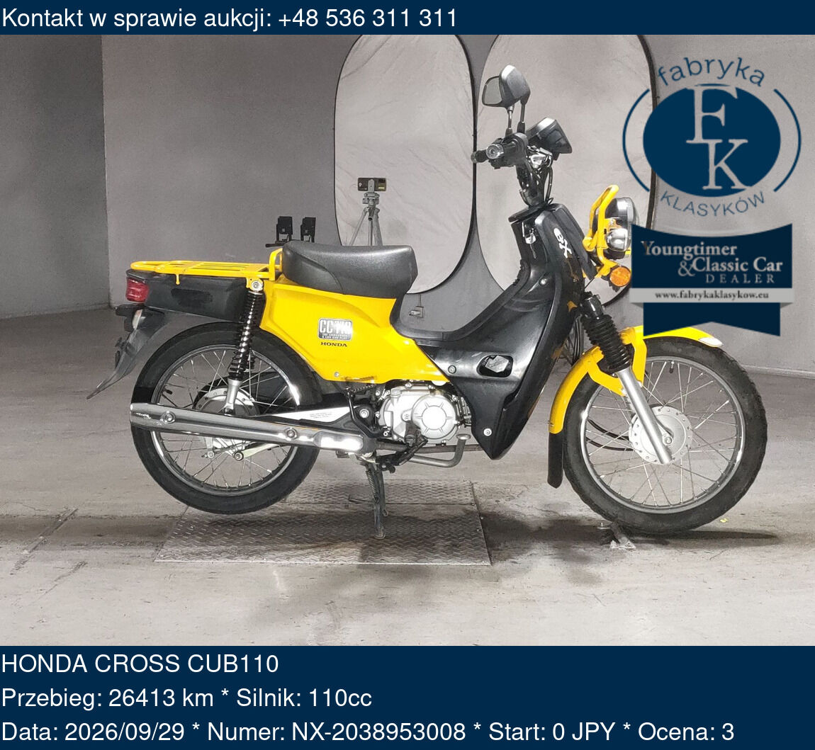 HONDA CROSS CUB110 - zdjęcie 2