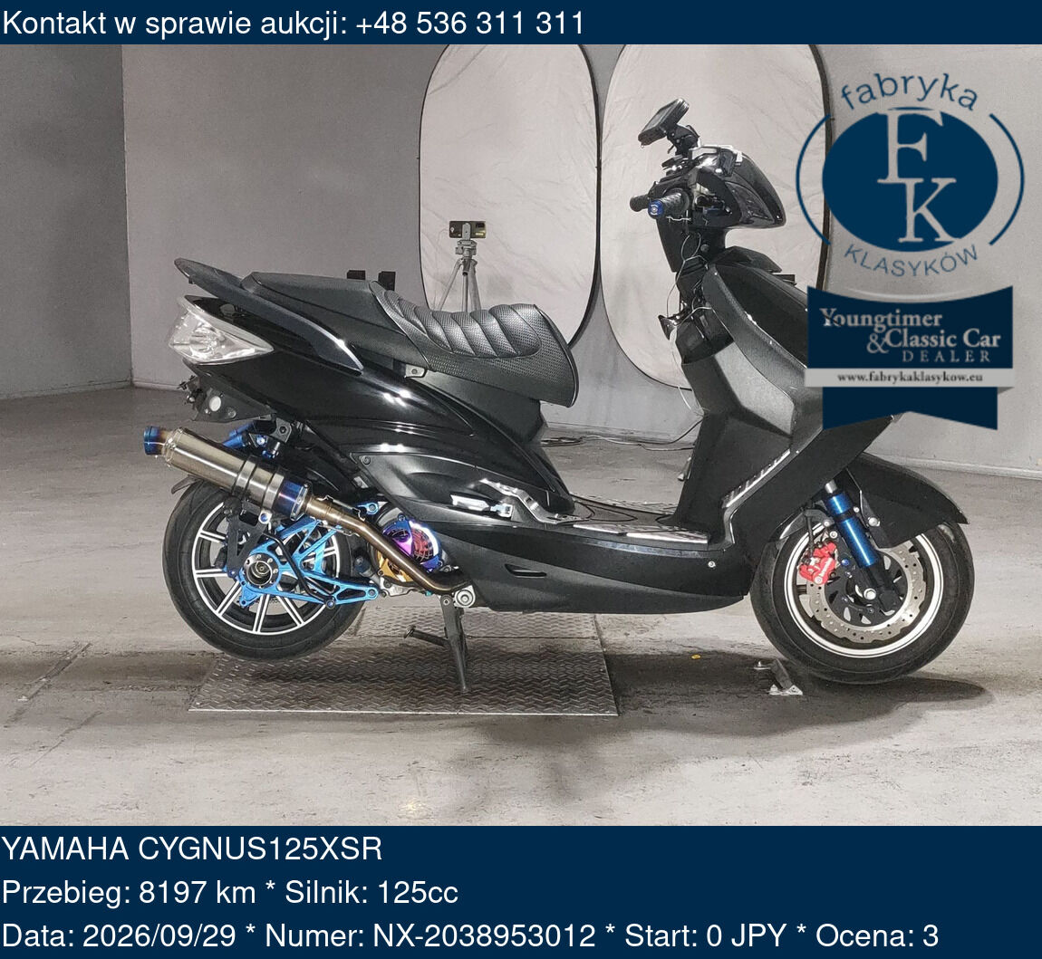 YAMAHA CYGNUS125XSR  - zdjęcie 2
