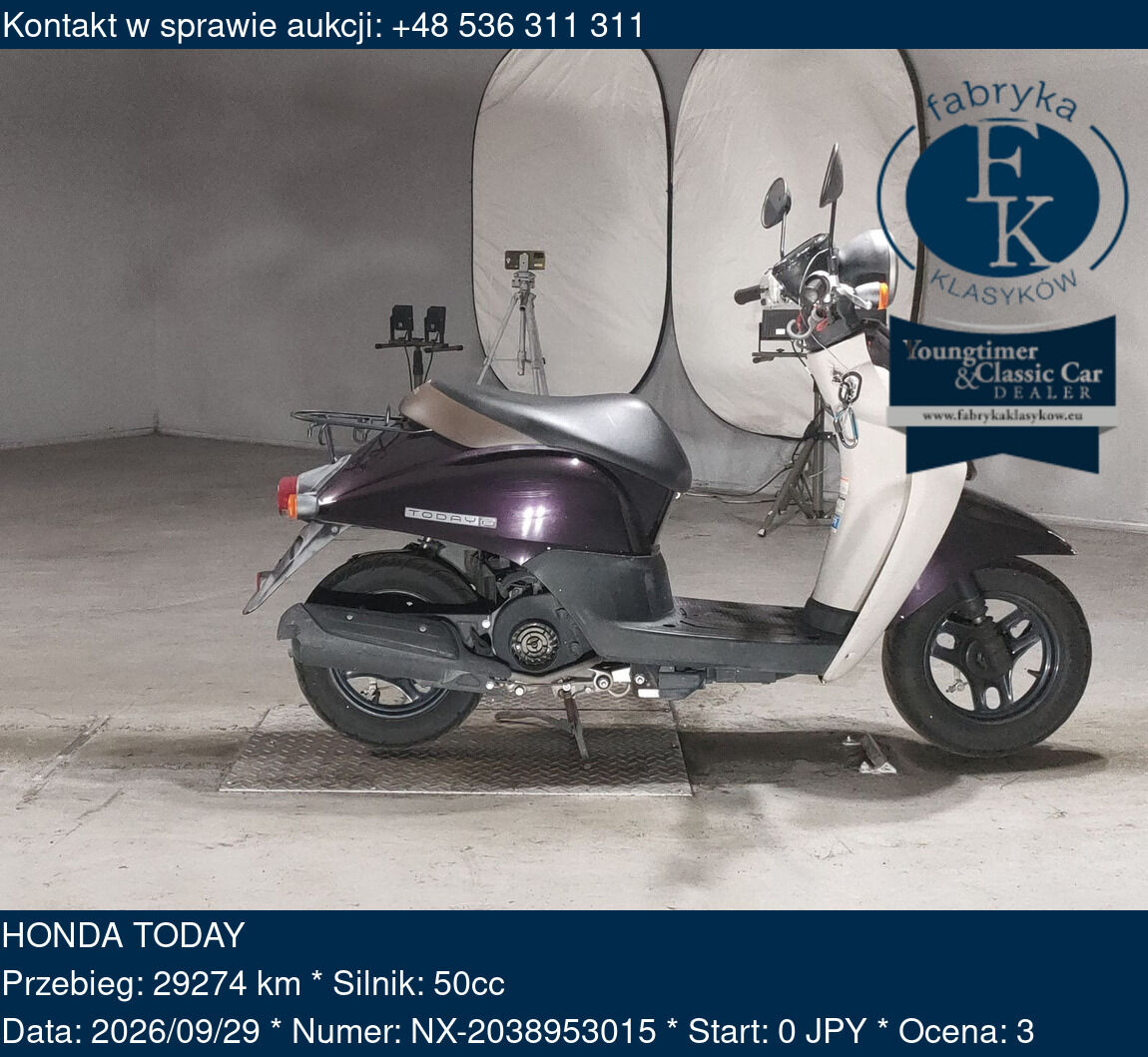 HONDA TODAY  - zdjęcie 2
