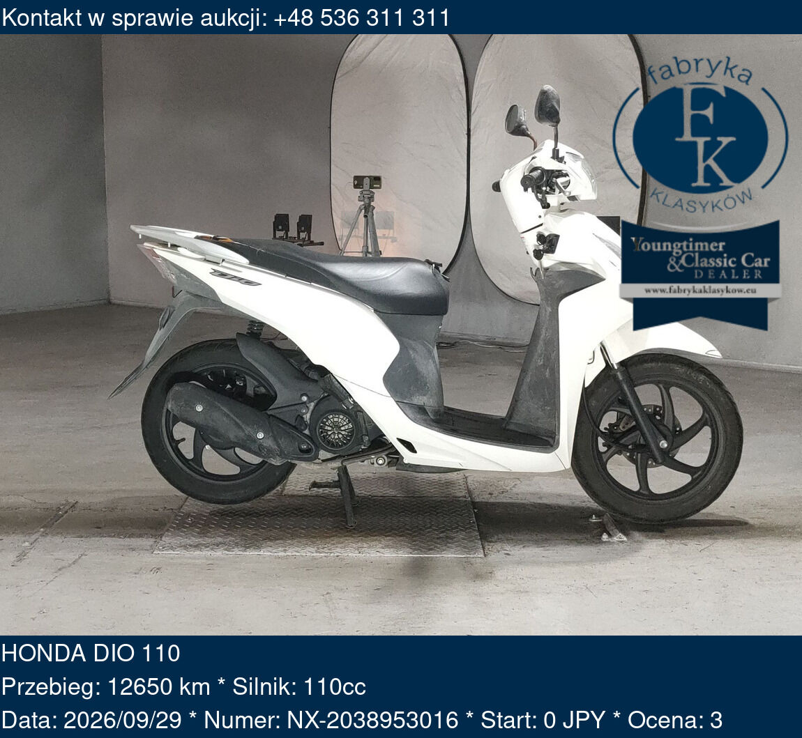 HONDA DIO 110  - zdjęcie 2