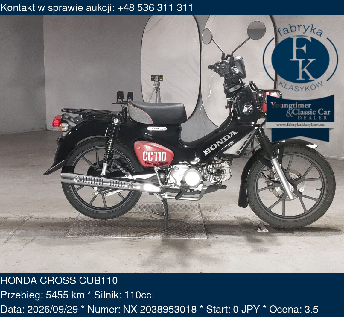 HONDA CROSS CUB110  - zdjęcie 2