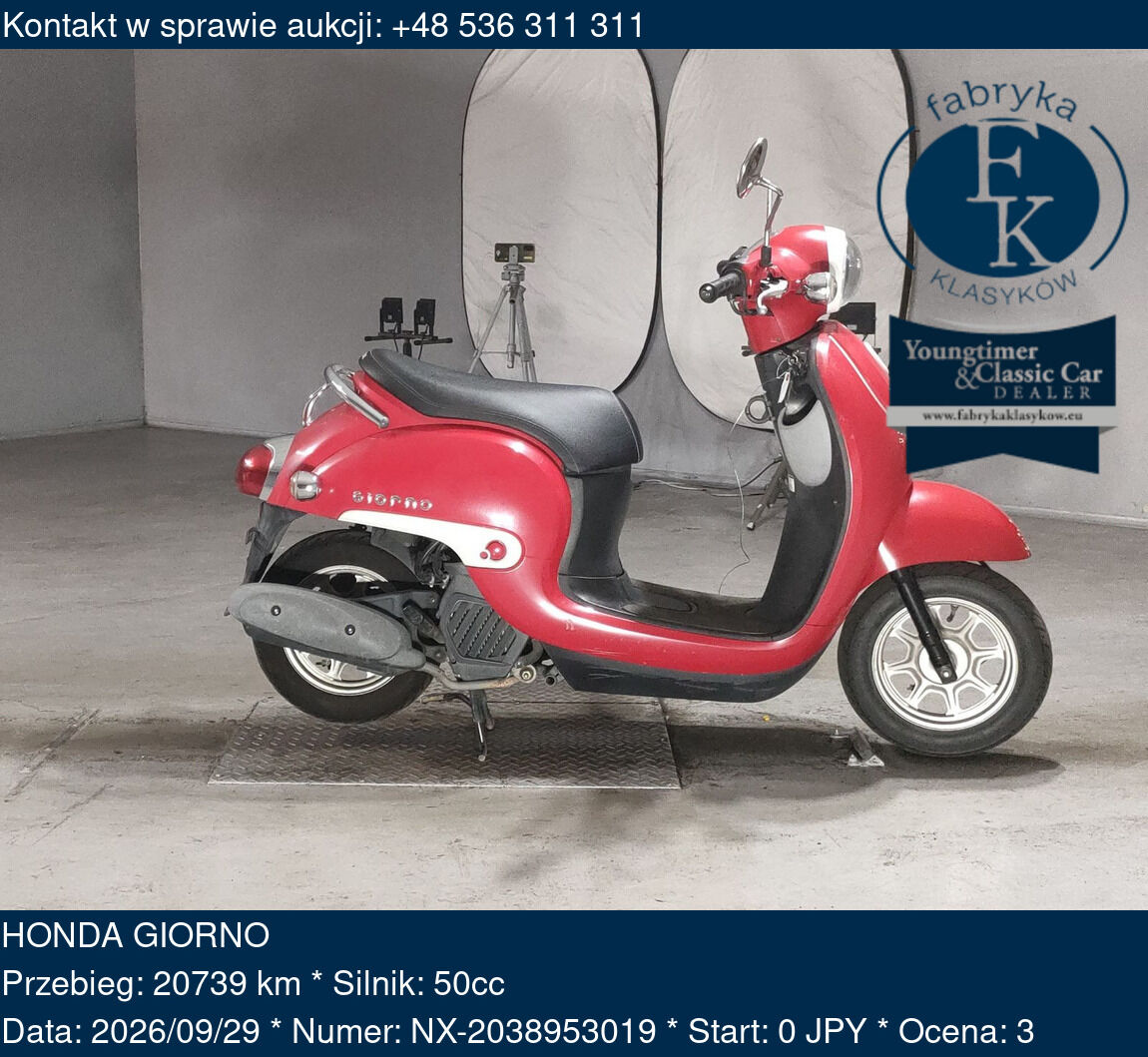 HONDA GIORNO - zdjęcie 2