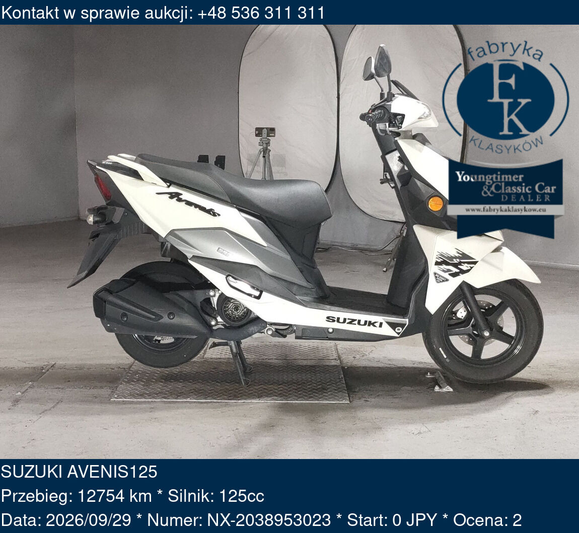 SUZUKI AVENIS125  - zdjęcie 2