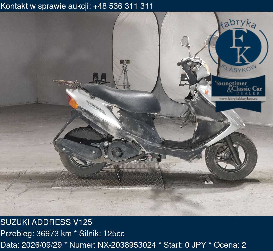 SUZUKI ADDRESS V125  - zdjęcie 2